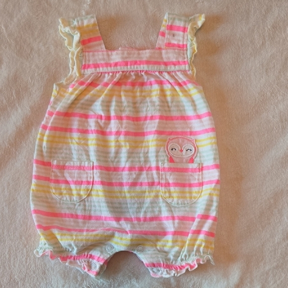 Carter's 3Mos 💕Day Jumper & Nighttime Footies All Cotton Too Cute Great Deal💕 - Picture 4 of 12